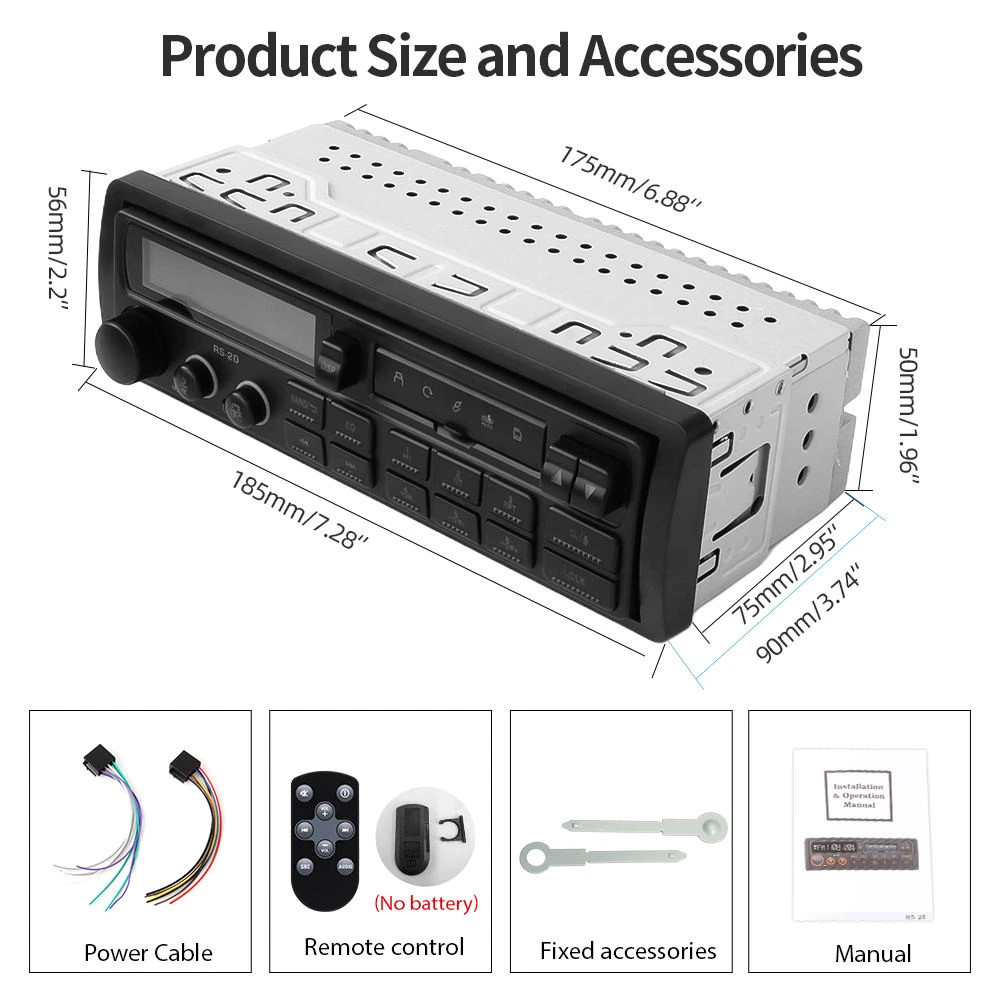 RetroWave Classic Series Bluetooth Stereo