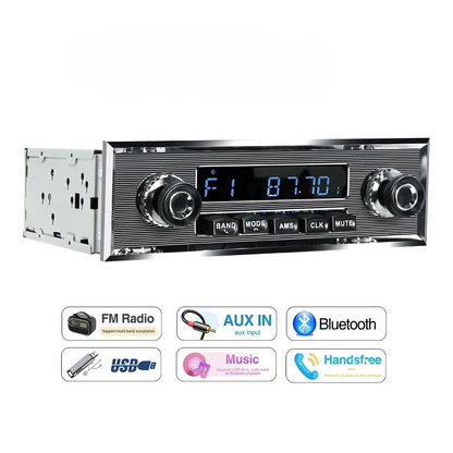 RetroWave Silverline Bluetooth Stereo